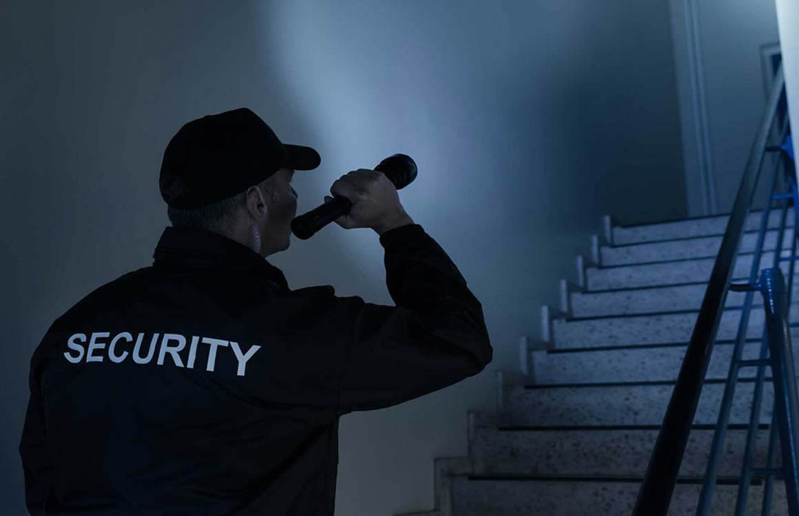 Hire night watched security officers in Basingstoke